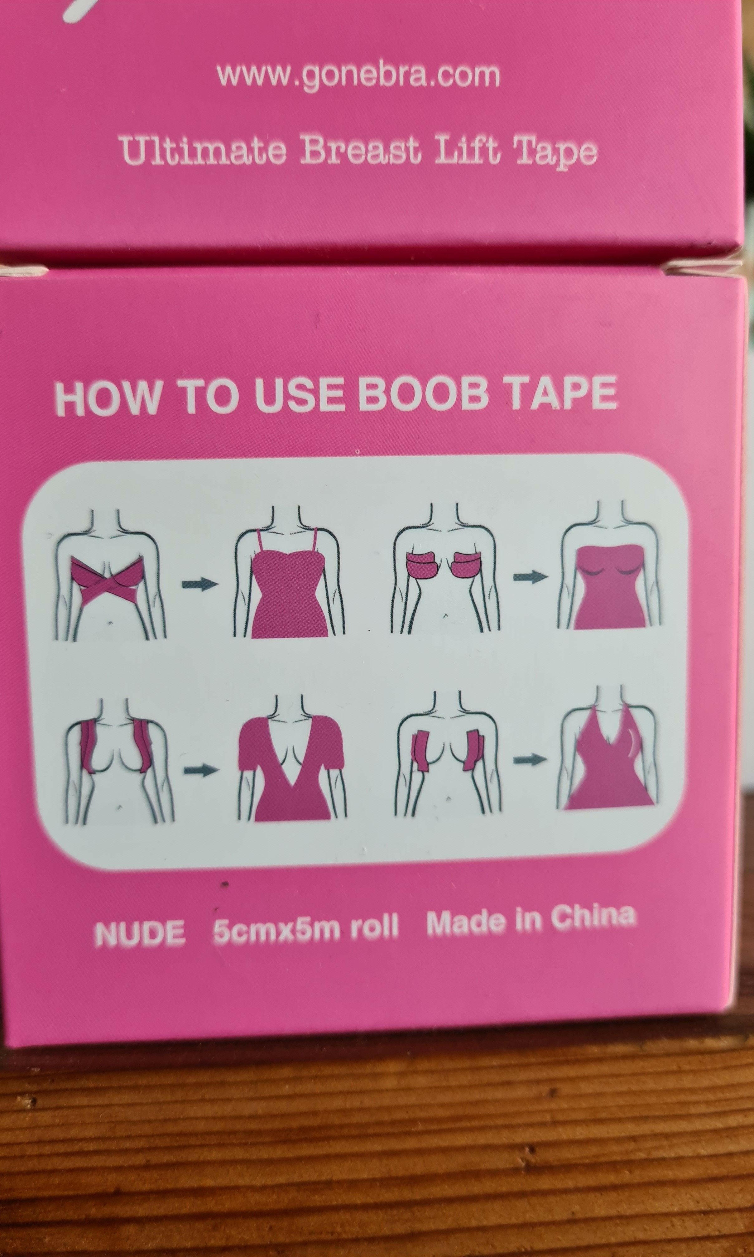 Gone Bra The Ultimate Breast Lift Medical Tape.