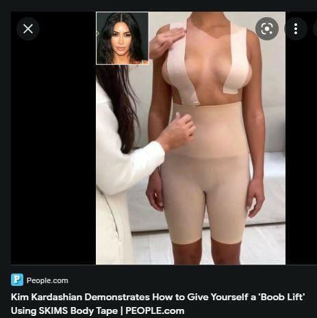 Gone Bra The Ultimate Breast Lift Tape - Boob Tape.