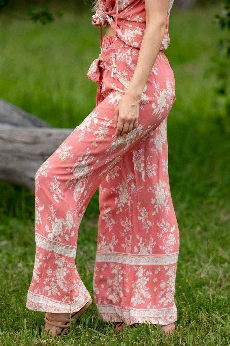 Iris Maxi 203175-20 Tassel Pants Red.