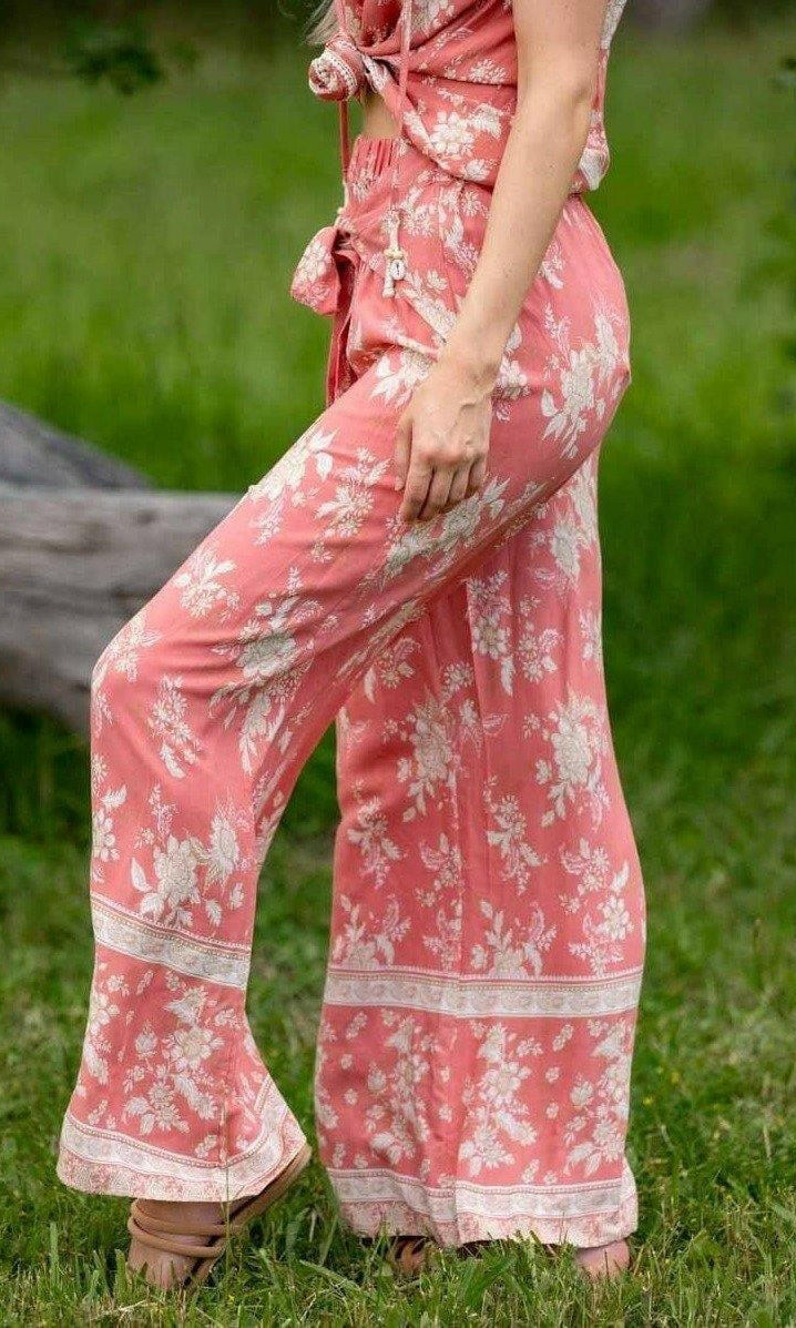 Iris Maxi 203175-20 Tassel Pants Red.