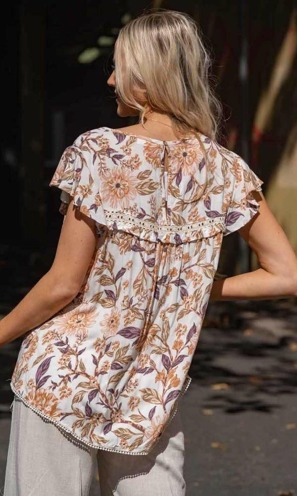 Iris Maxi White Floral Top 202104-3.