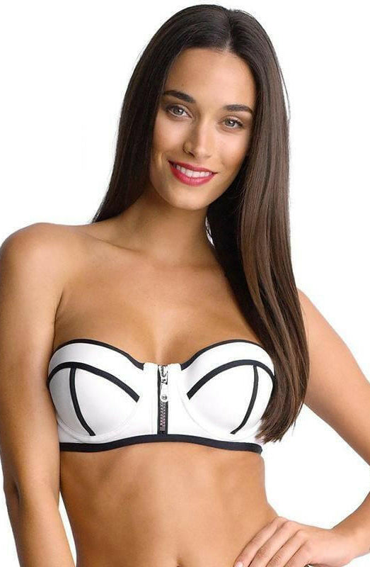 WAY3123 Wayfarer Zip Front Balconette - Isola.