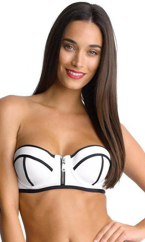 WAY3123 Wayfarer Zip Front Balconette - Isola.