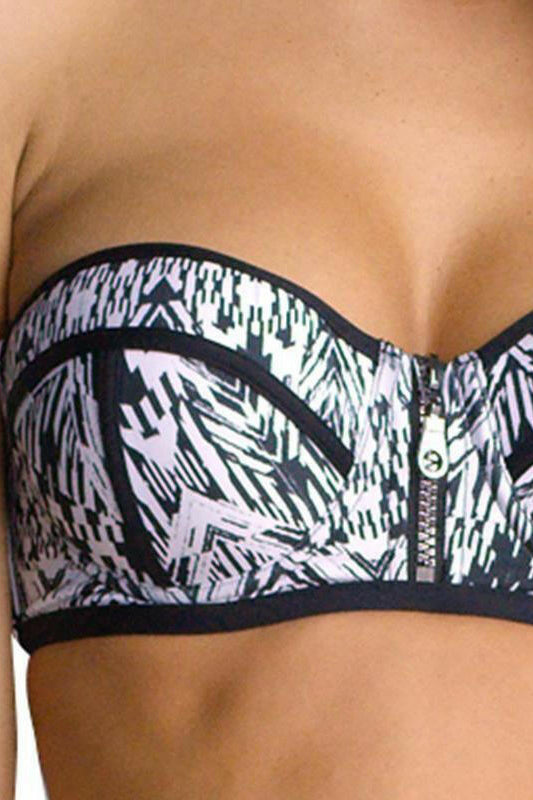 WAY3127 Wayfarer Zip Front Balconette - Isola.