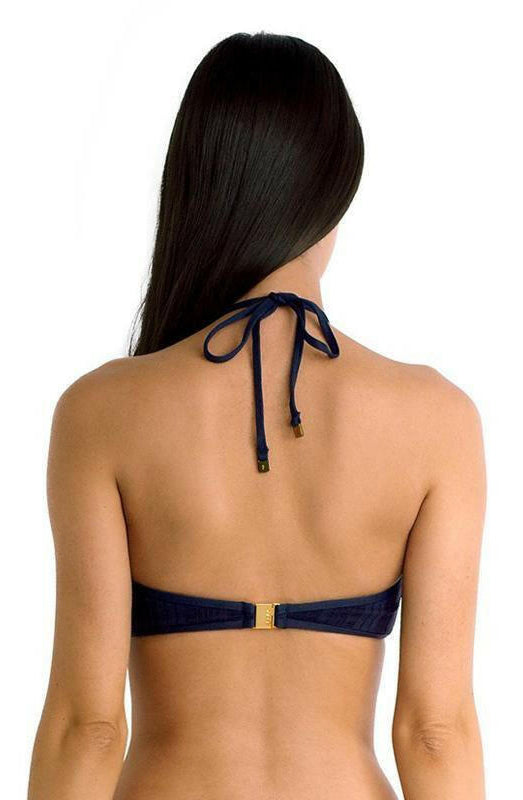 SUM3201 Summer Of Love High Neck Crop Bra - Isola.