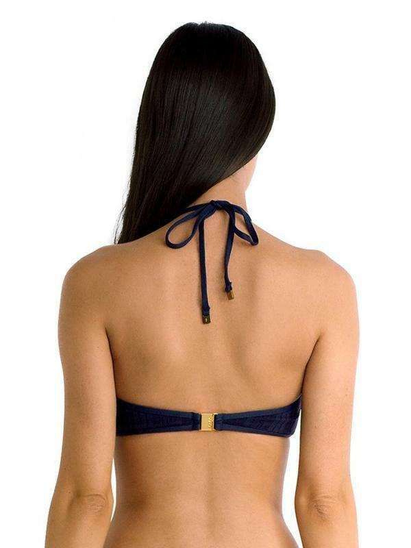 SUM3201 Summer Of Love High Neck Crop Bra - Isola.