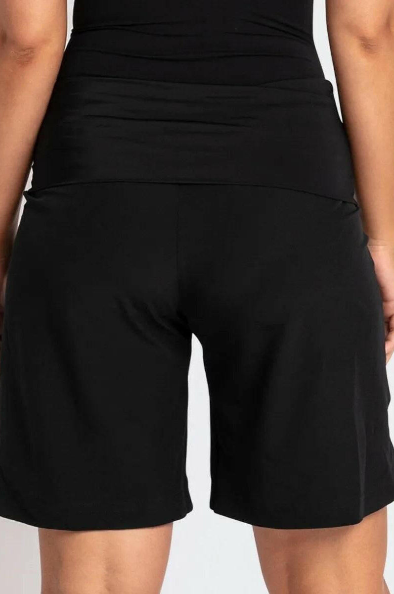 Jantzen Cosmopolitan Roll Top Active Boardshort Black.