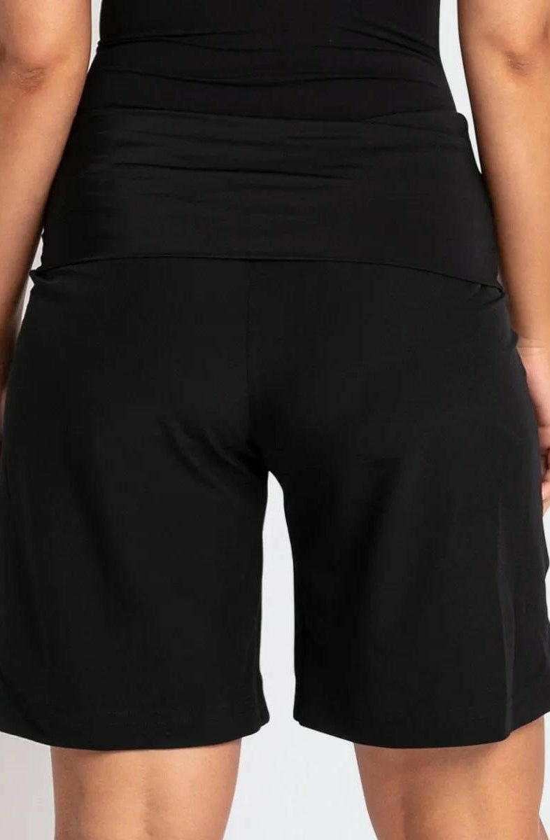 Jantzen Cosmopolitan Roll Top Active Boardshort Black.