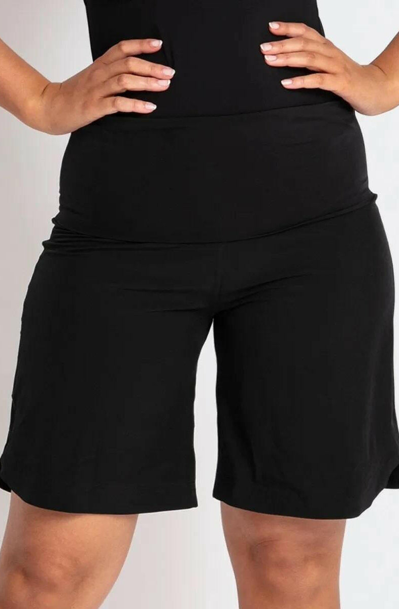Jantzen Cosmopolitan Roll Top Active Boardshort Black.