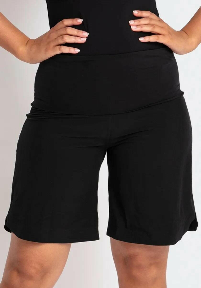 Jantzen Cosmopolitan Roll Top Active Boardshort Black.