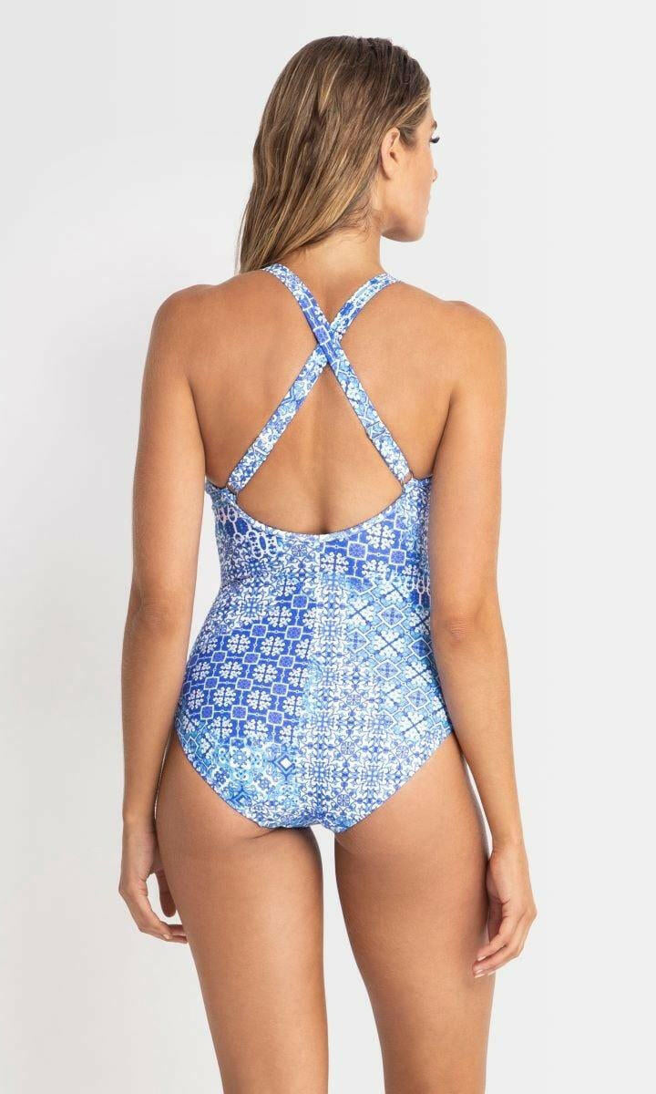 Jantzen JA84296MAS Vanuatu High Neck Mastectomy One Piece.