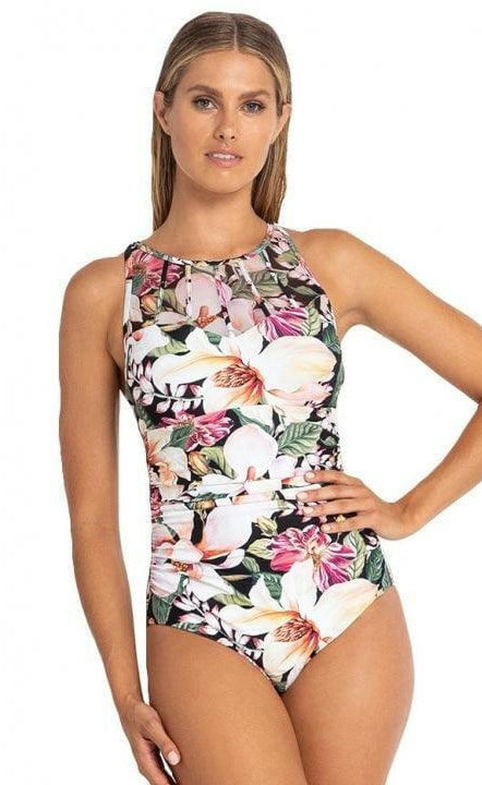 Jantzen JA84336MAS Bottega High Neck Mastectomy One Piece.