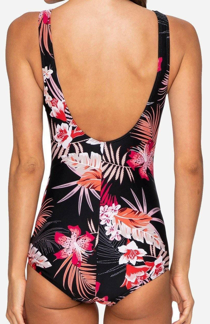 Jantzen JA84068 Select Wrap Front One Piece Trim Suit.