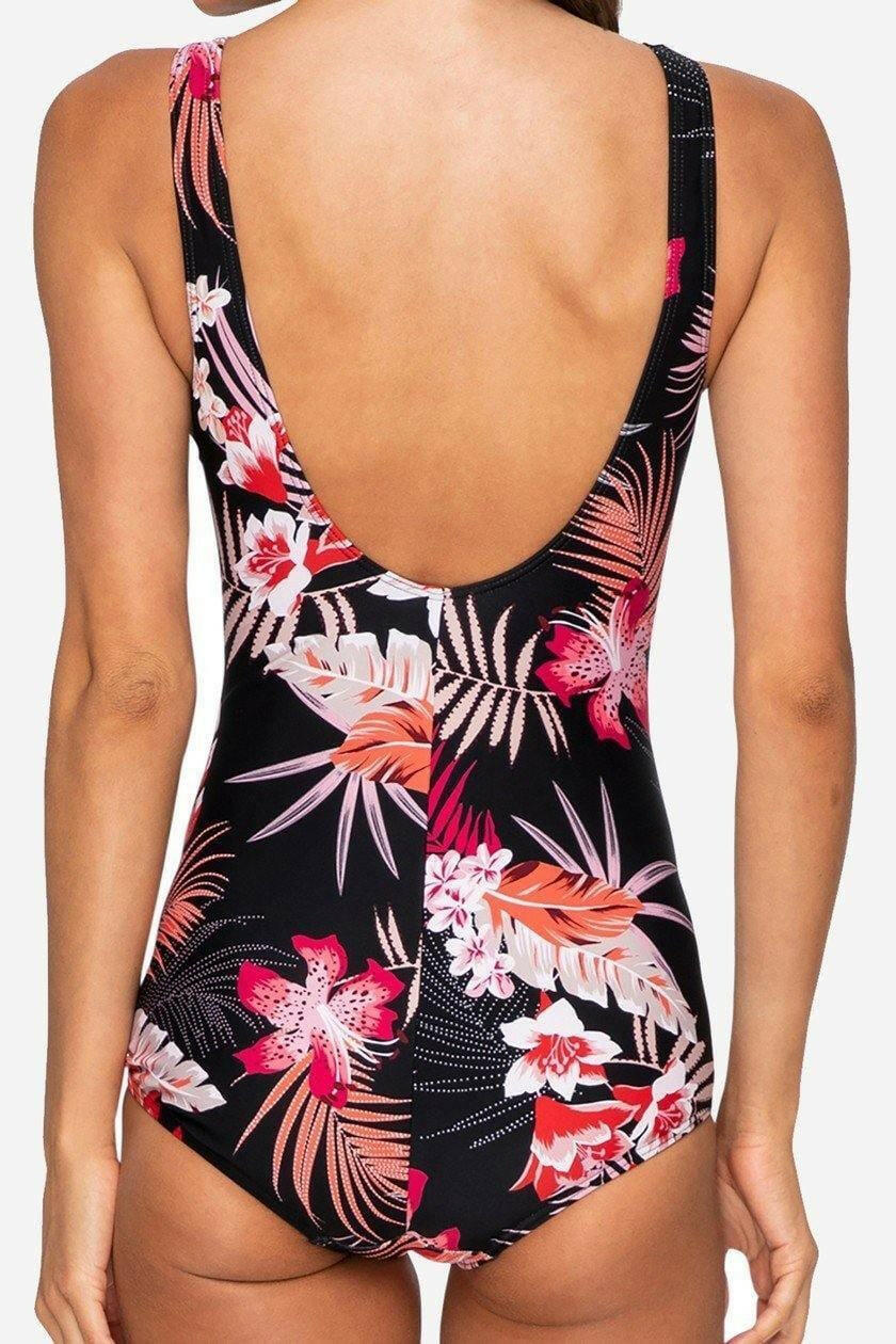 Jantzen JA84068 Select Wrap Front One Piece Trim Suit.