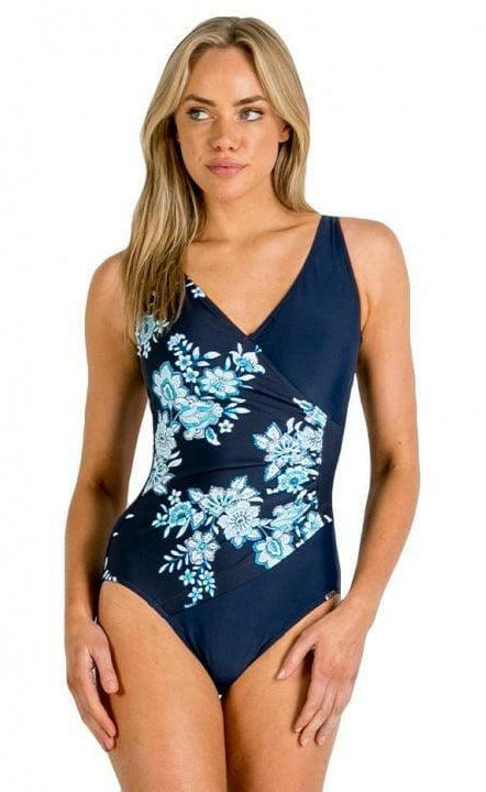 Jantzen JA84323 Select Surplice One Piece - Ink.