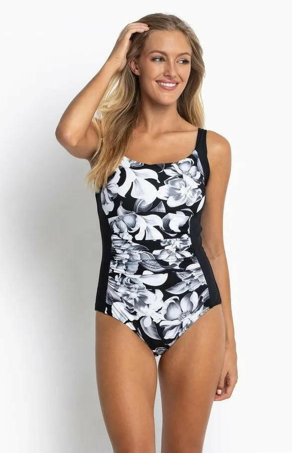 Jantzen Anchor Ruched Front One Piece.
