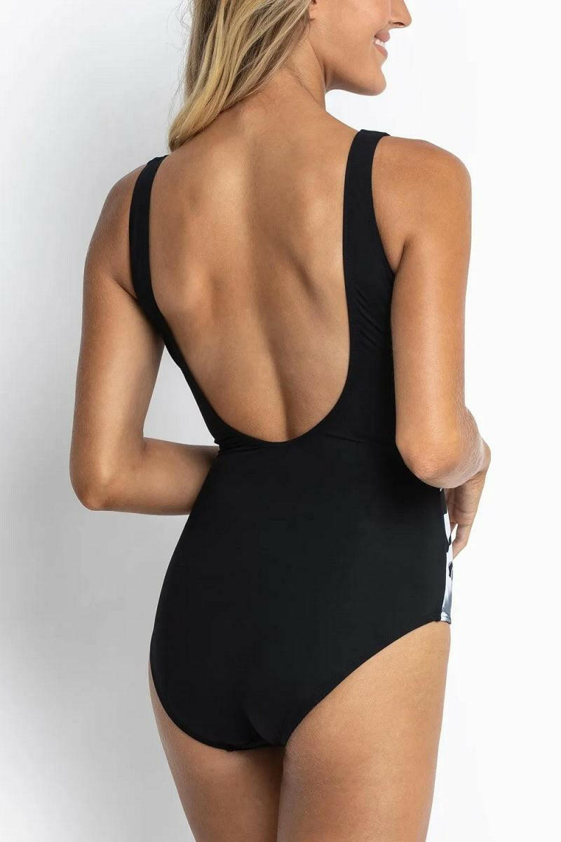 Jantzen JA84363 Lili Gathered Surplice One Piece.