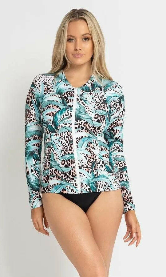 Jantzen JA90882 Island Zip Front Rash Vest.