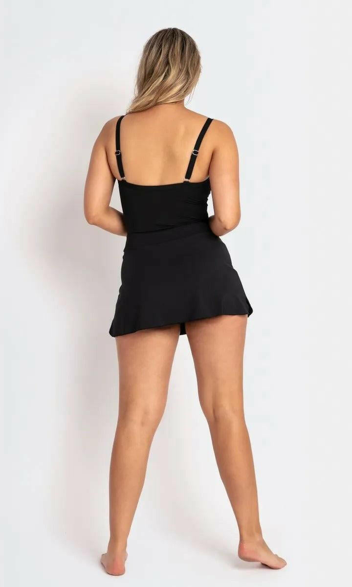 Jantzen Cosmopolitan Active Skirt Pant Black.