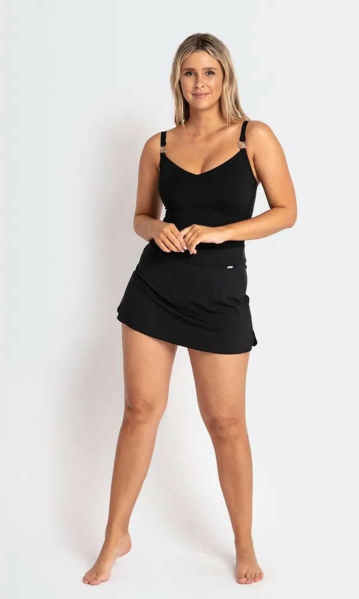 Jantzen Cosmopolitan Active Skirt Pant Black.