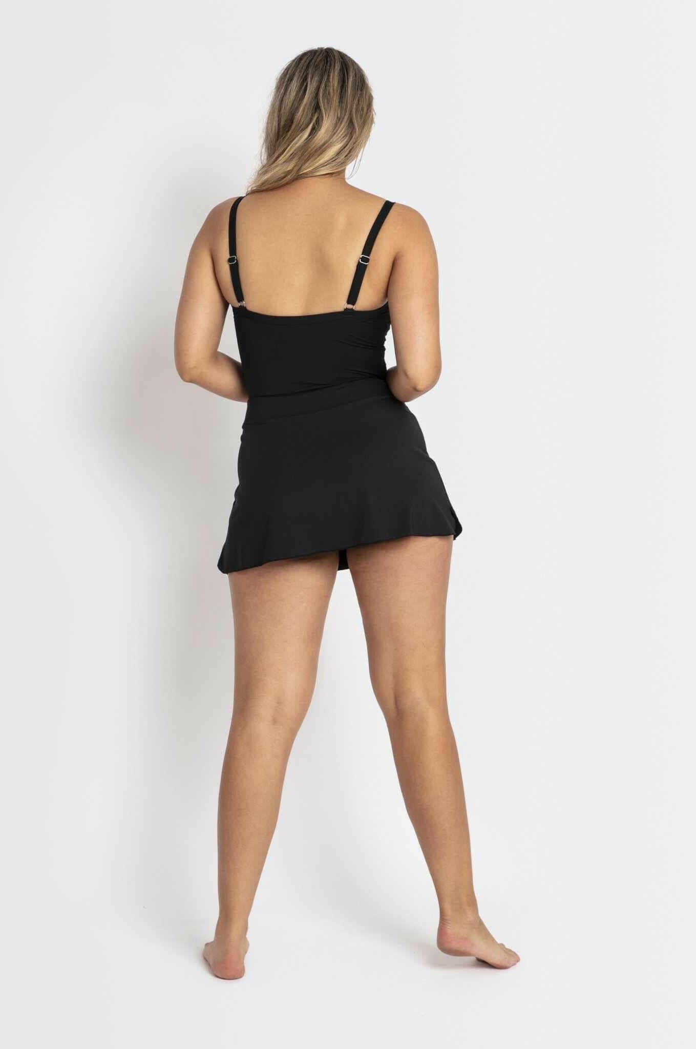 Jantzen JA81268 Cosmopolitan Skirt Pant Black.
