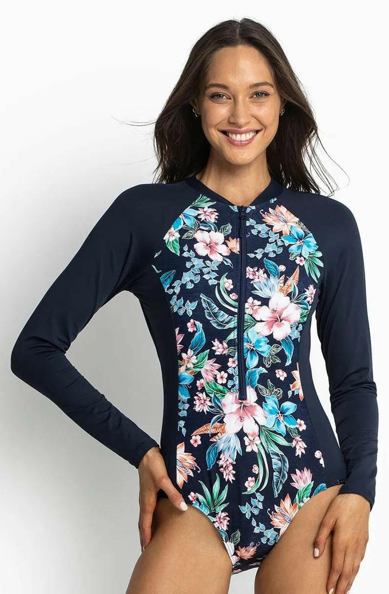 Jantzen Koh Lipe Sun Safe Suit One Piece Navy.