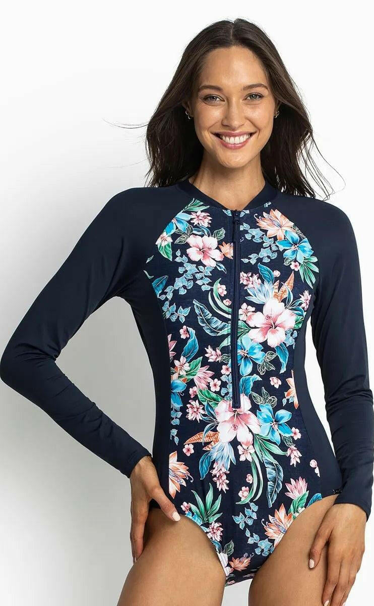 Jantzen Koh Lipe Sun Safe Suit One Piece Navy.