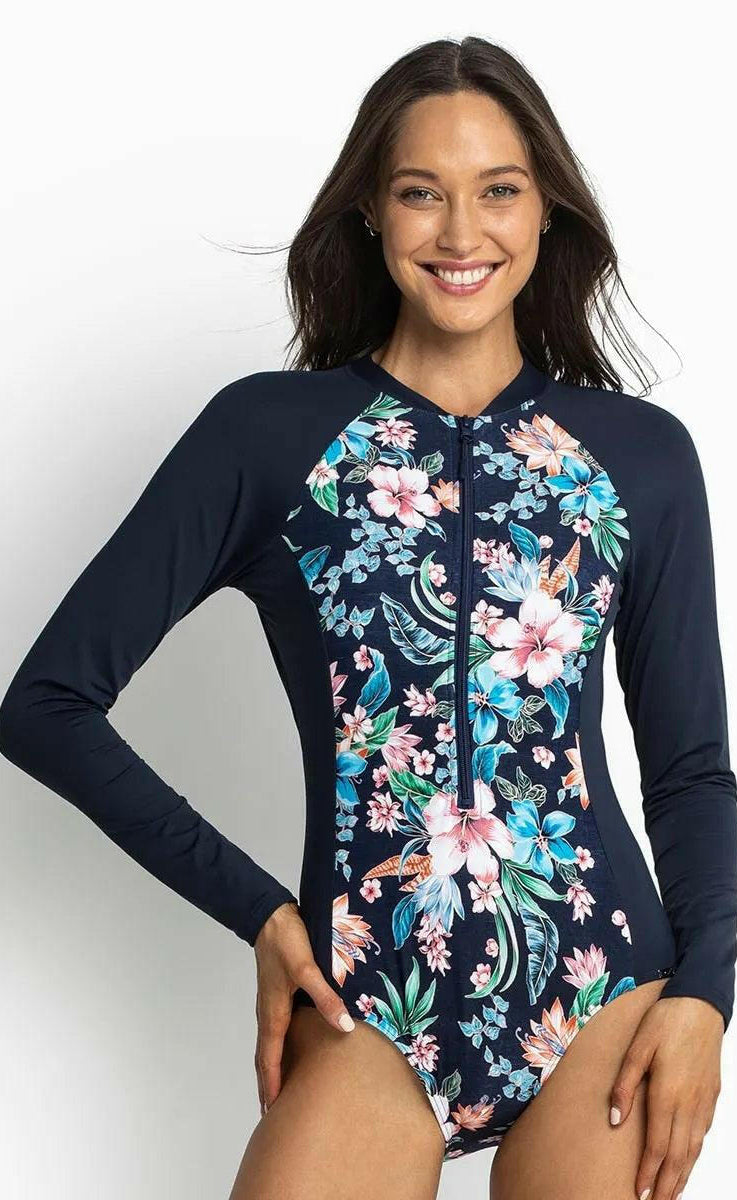 Jantzen Koh Lipe Sun Safe Suit One Piece Navy.