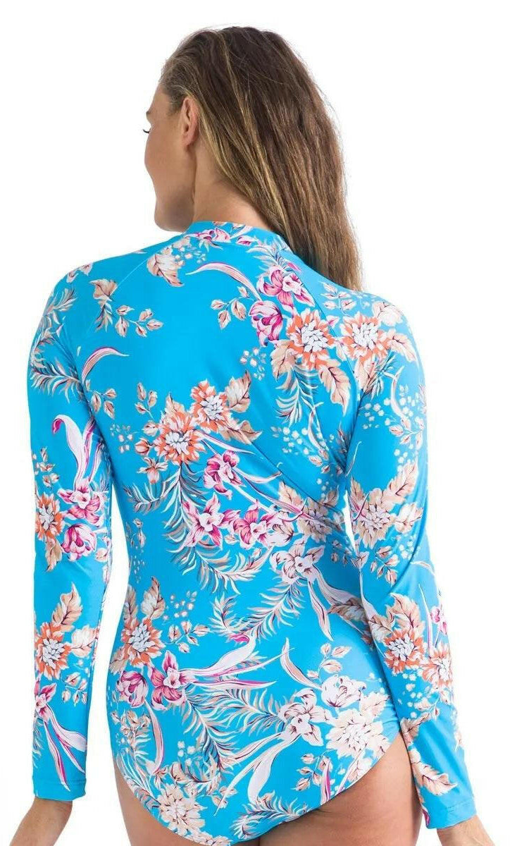 Jantzen Surry Sunsafe Surfsuit Sun Protection One Piece Pool.