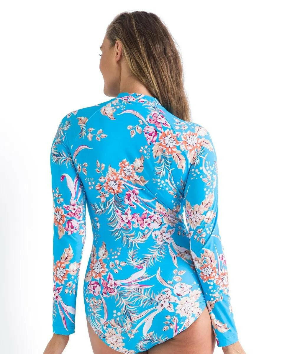 Jantzen Surry Sunsafe Surfsuit Sun Protection One Piece Pool.