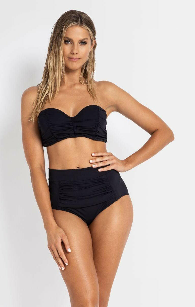 Jantzen Retro Classic High Rise Ruched Pant Black.