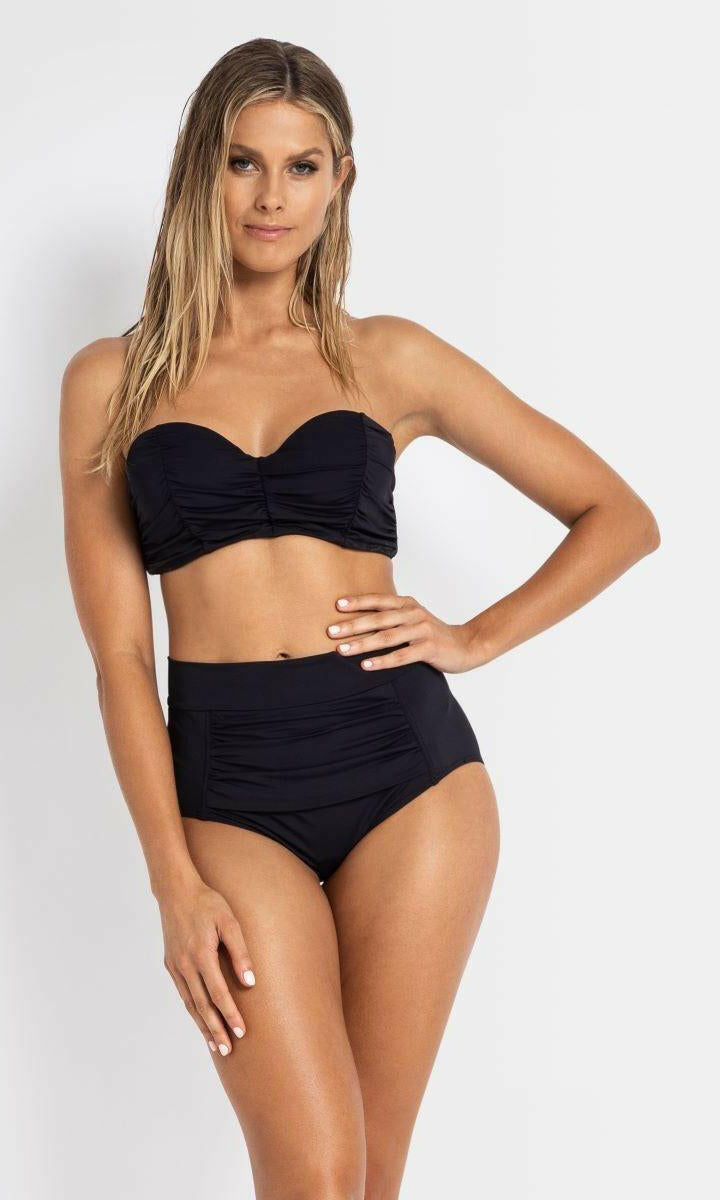 Jantzen Retro Classic High Rise Ruched Pant Black.