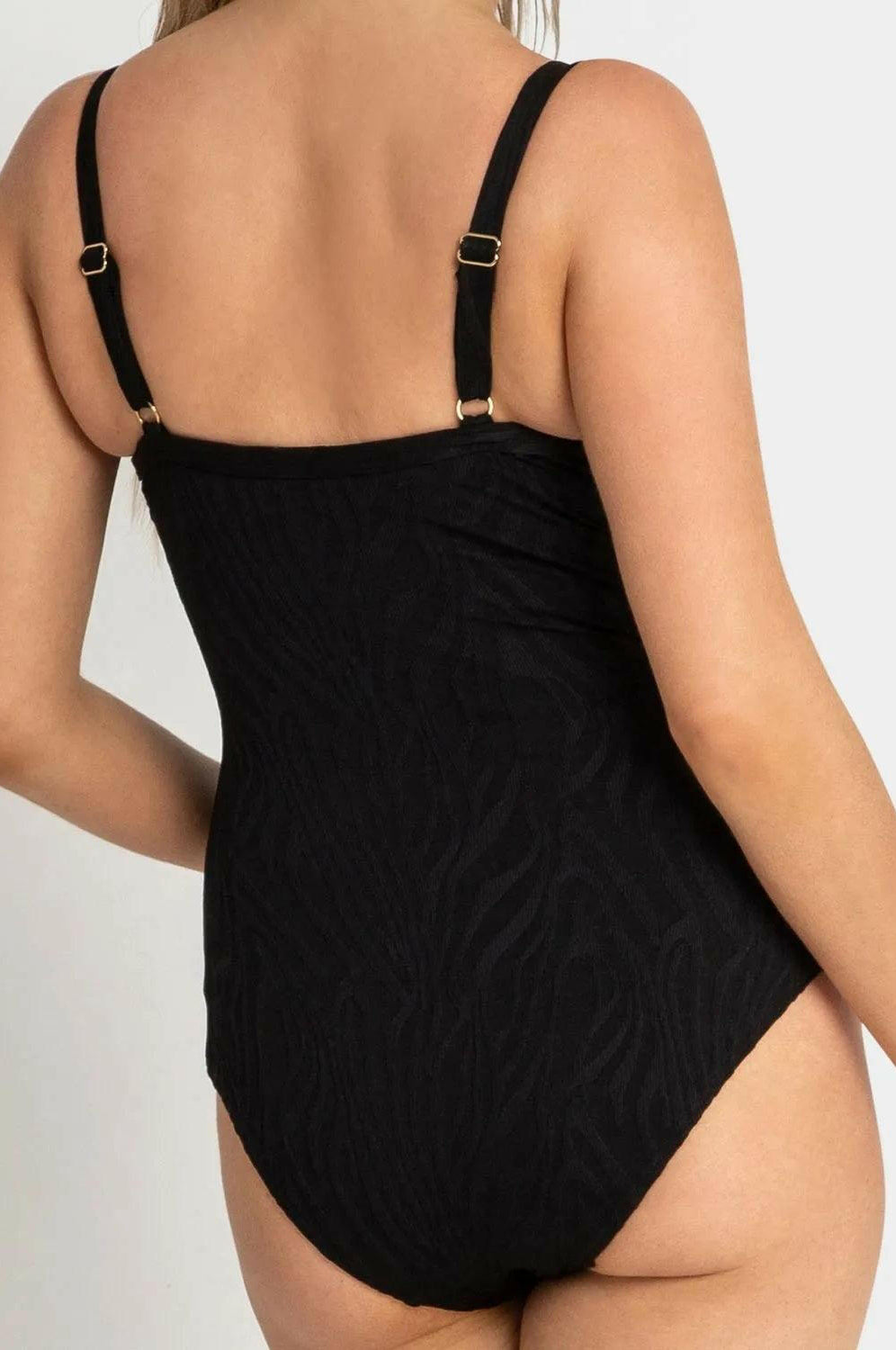 Jantzen Ava FG Minimiser One Piece Black Swimsuit.
