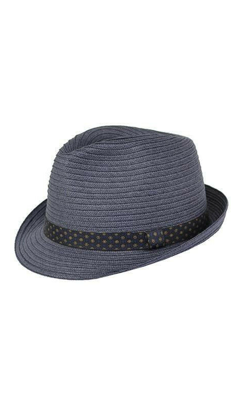 17-062D Fedora Denim Hat - Jendi.