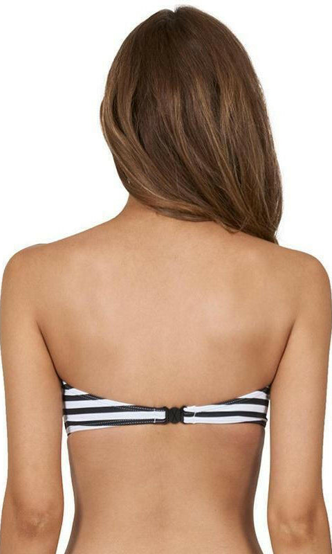 J4809 Meridian Spliced Bandeau Bra - Jets.