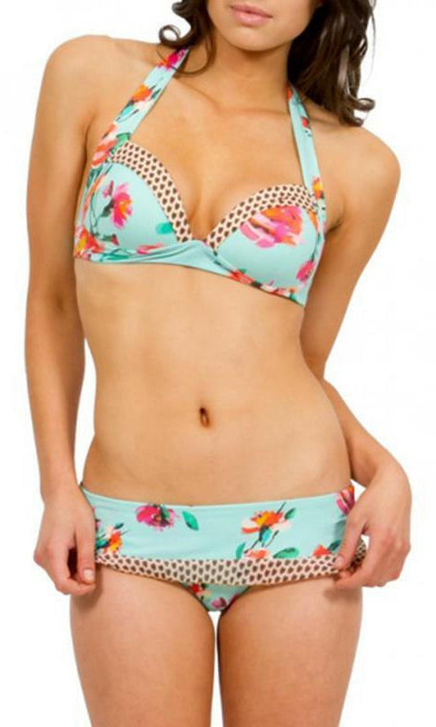 Jets Frill Waterfront 50s Collar Bikini PANT.