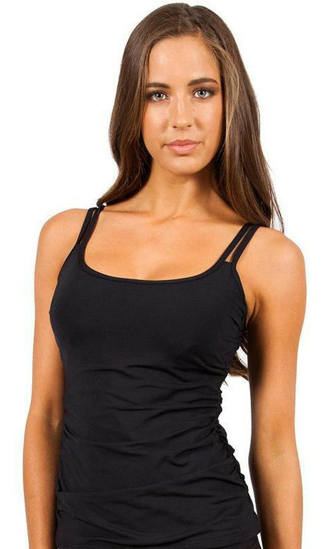 Illuminate DD/E U/Wire Tankini - Jets.