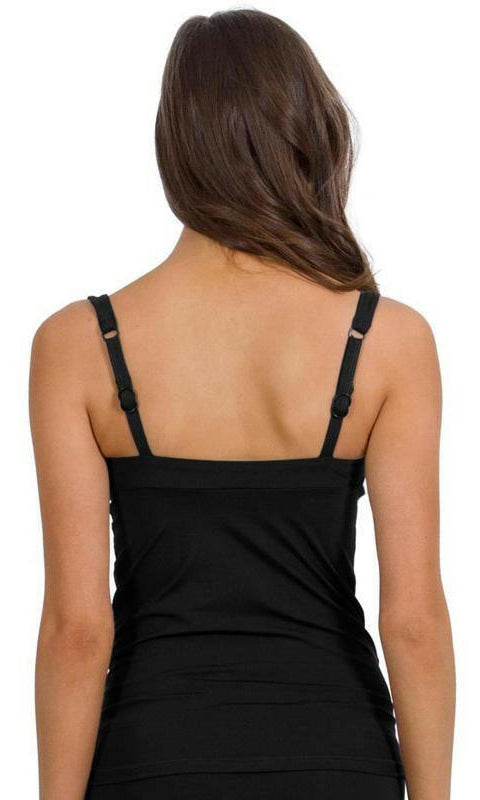 Illuminate DD/E Cup Separate Tankini Top - Jets.