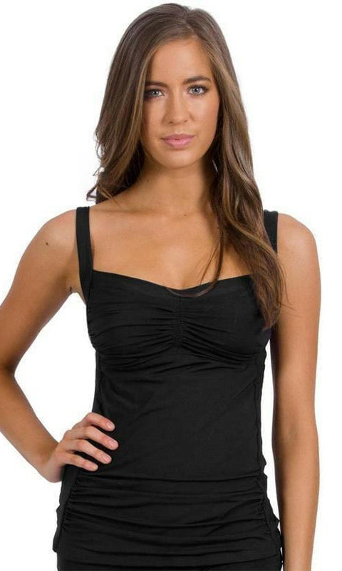 Illuminate DD/E Cup Separate Tankini Top - Jets.