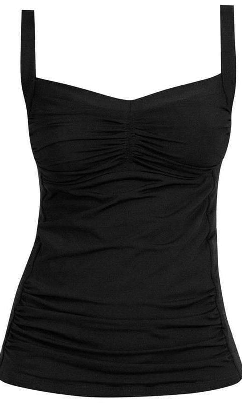 Illuminate DD/E Cup Separate Tankini Top - Jets.