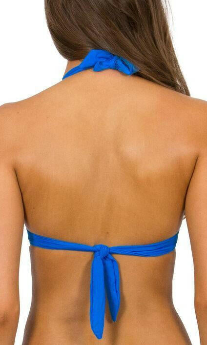 Jetset 50's Twist Halter Top - Jets.