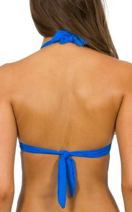 Jetset 50's Twist Halter Top - Jets.