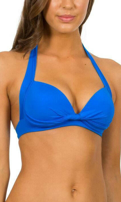 Jetset 50's Twist Halter Top - Jets.