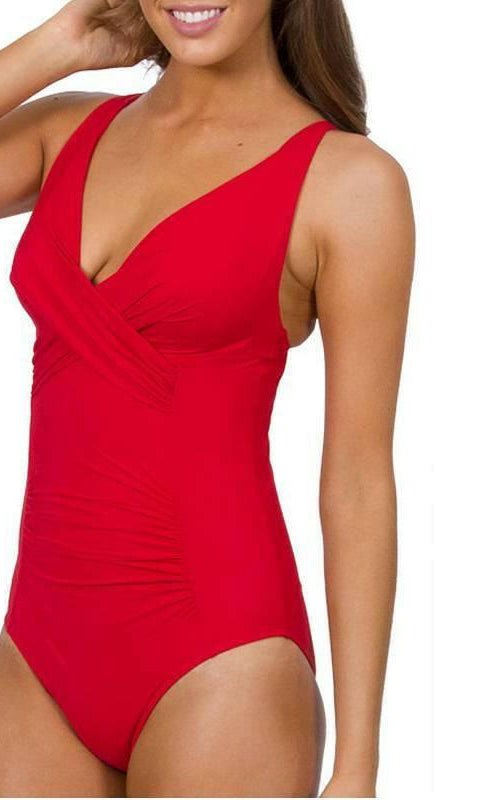 J1922C_D Tailored Cross Over Swimsuit - Jets.