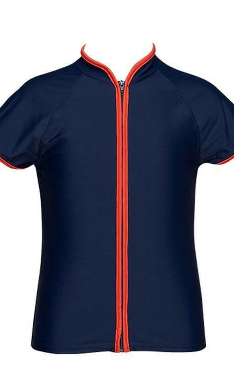 JB SPORT Girls Rash Vest - Jets.