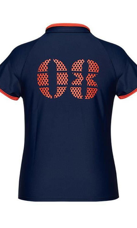 JB SPORT Girls Rash Vest - Jets.