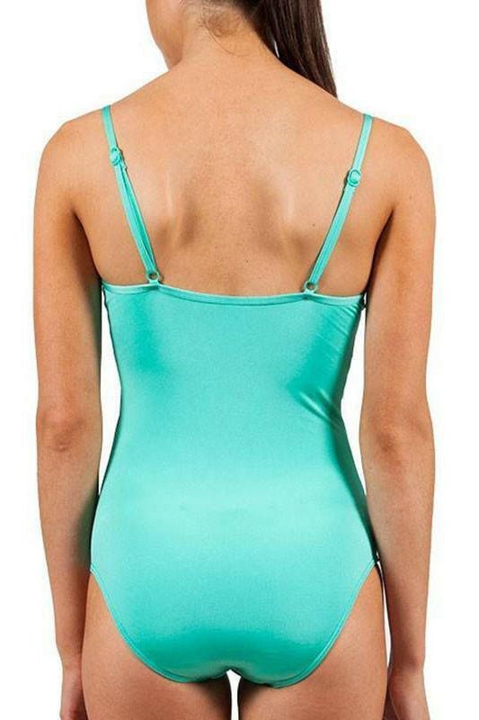 J1775C/D Lustre Twist Underwire Swimsuit - Jets.