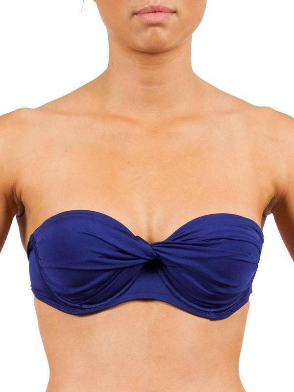 J4507 Lustre Balconette Bikini Top - Jets.