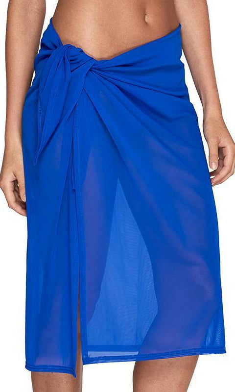 J6007 Vision Long Mesh Sarong - Jets.