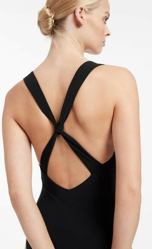 Jets Jet Set Infinity One Piece Cross Back Black.